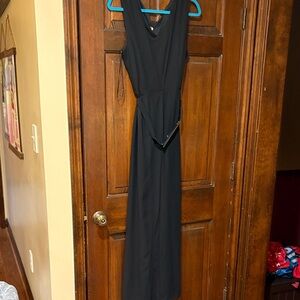 Thalia Sodi Black Sleeveless Jumpsuit sz M